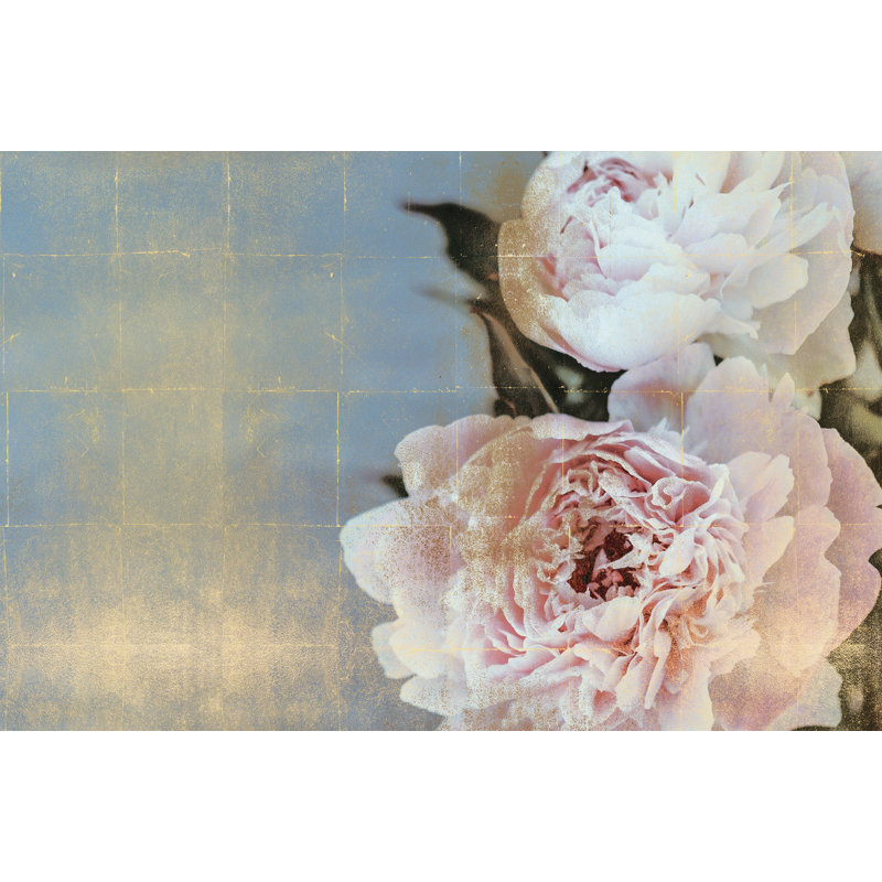 Peonies - Wrapped Canvas Painting, 20cm H x 30cm W x 3.8cm D