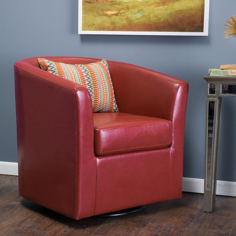 Fauteuil club pivotant, Red