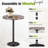 Mahnomen Counter Height 39.5'' Pedestal Dining Table-916463271-833814907-861249392