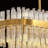 33.5" Modern Gold Rectangle Chandelier-249224877-249224874