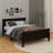 Wood Platform Bed With Headboard-1125127865-1125127866