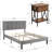 Delaportilla Steel Piece Bedroom Set-1274550026-1274550027
