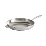 Tramontina Gourmet Tri-Ply Clad 12" Frying Pan with Helper Handle