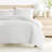 Duvet Cover Set Patterned Microfiber Ultra Soft Bedding in Pinstriped-105814281