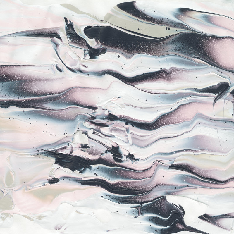 Marbling V by Piper Rhue - Wrapped Canvas Art Prints, 30cm H x 46cm W x 3.8cm D