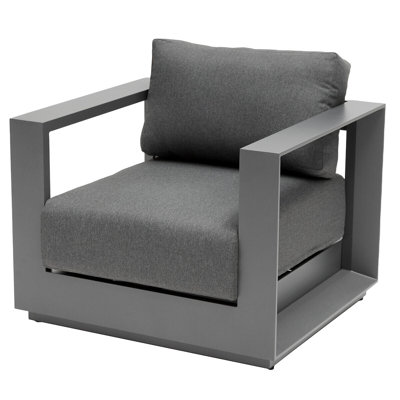 Reubens Metal Outdoor Lounge Chair