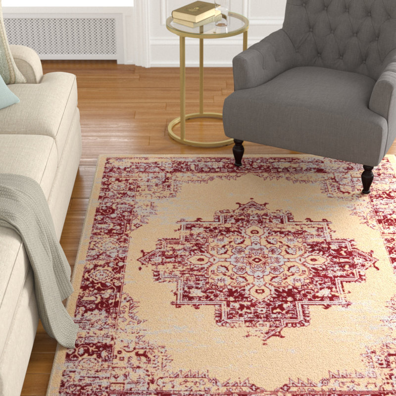 Oriental Area Rug, Rectangle 160 x 221cm