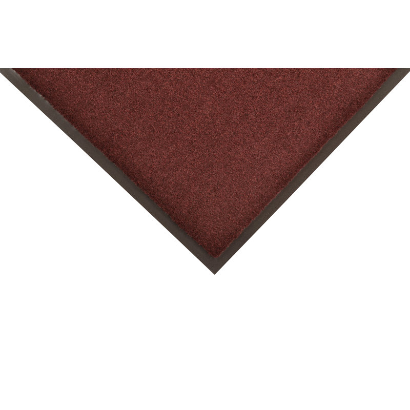 Candance Non-Slip Indoor Doormat, 3' x 6', Burgundy