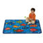 Tapis bleu lavable en machine touffeté à la machine quelque chose de KID $ Value Rugs ™-330713852