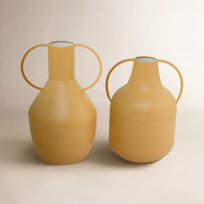 Metal Table Vase