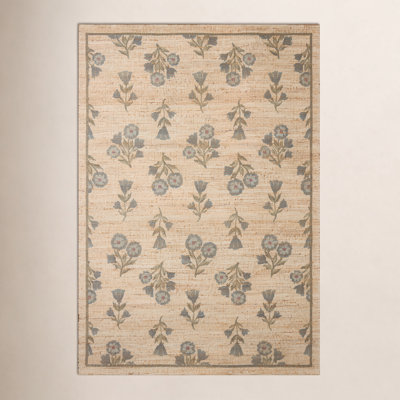 Rue Moss / Blue Area Rug