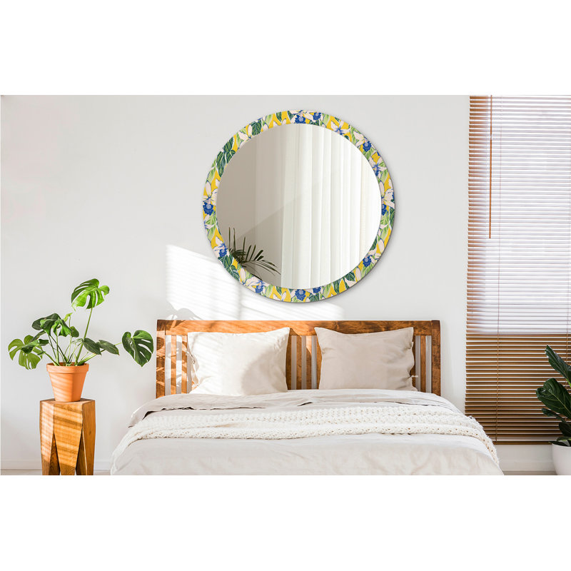 Huldar Glass Flat Wall Mirror