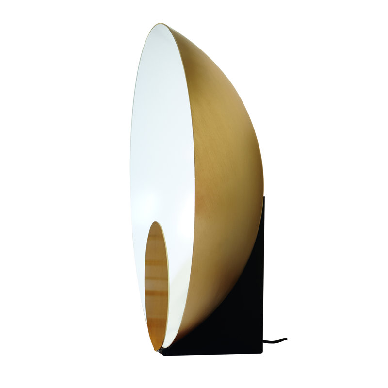 Siro LED Table Lamp Set, Gold, 13.4" H x 13.4" W x 13.4" D