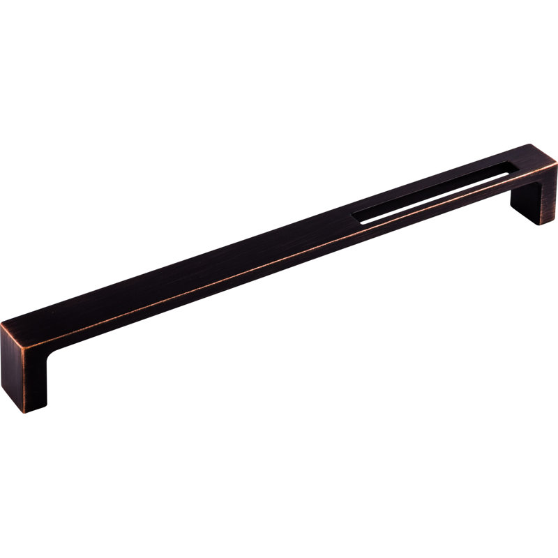 Modern Metro Slot Bar pull, 9" Center to Center, Tuscan Bronze