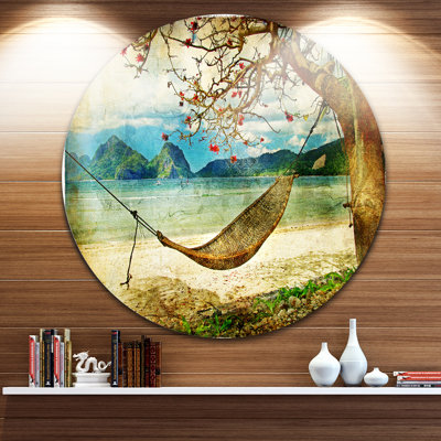 Digital " Tropical Sleeping Swing "