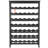 42 Bottle 7-Tier Modular Wine Rack Bamboo Wood Display Shelf with TableTop
