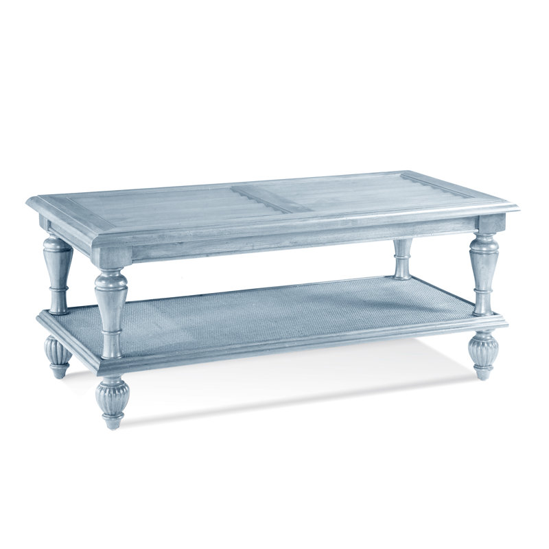 Grand View Cocktail Table, Sea Glass