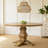 Melida Round Solid Wood Dining Table