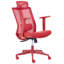 Beliani ENSO Fabric Office Chair with Headrest