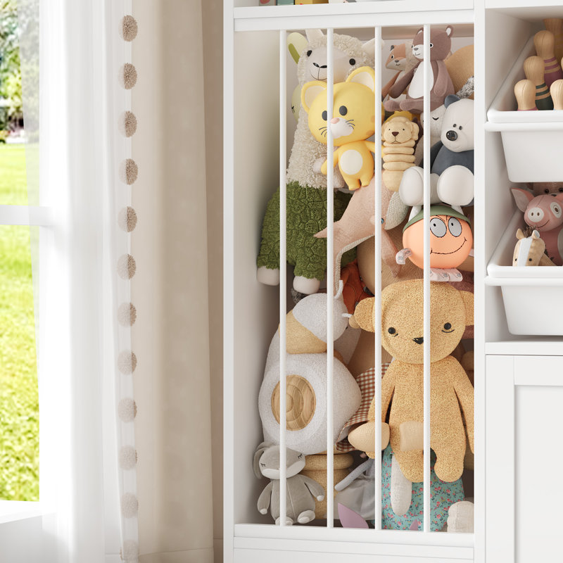 Organisateur de jouets Bideford Rebrilliant, White