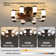 Ceiling Fan Light - Windmill-Shaped Flush Mount Ceiling Fan With Light With Remote Control And Timer