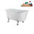 57.5'' x 29.5'' Soaking Acrylic Bathtub-83636143-83636133