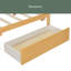 Lit simple en bois avec tiroirs-36929440