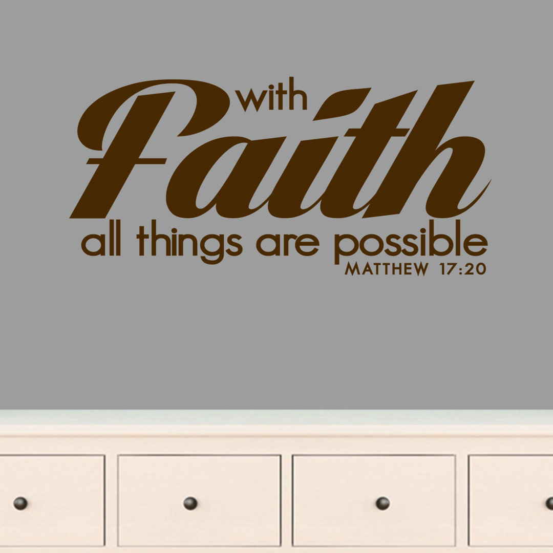 Archway Text & Numbers Non-Wall Damaging (Set of 3) Winston Porter 