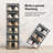 Clear Plastic Stackable Shoe Storage Boxes, 12 Pack Shoe Organizer For Closet, Space Saving Shoe Rack With Ventilation Holes, Easy To Assemble And Foldable Design-1317392148