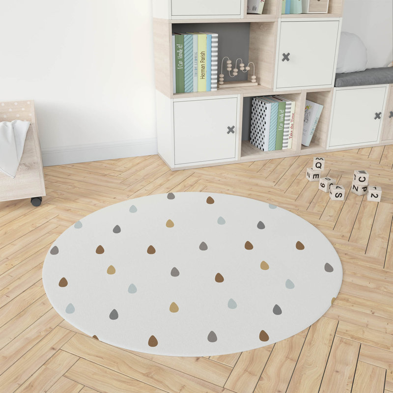 Tapis de jeu Dino Drops Kids, Rond 5 pi