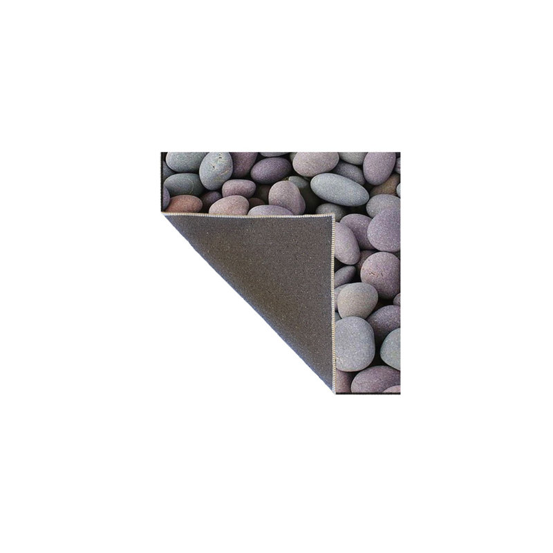 Woven Base Washable Rug, Rectangle 3'3" x 4'11" Rug Pad Included
