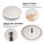 Système de douche mural avec pomme de douche à main et bec de baignoire-64429159