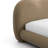 Mirelle Camel Headboard Platform Bed-58507938-58507936