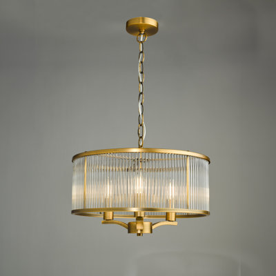 3 - Light Antique Bronze Pendant