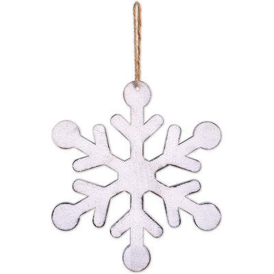Ornements en bois de forme festive