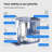 NatureFlow Y6 Desktop Reverse Osmosis Hot and Cold Water Mineralization System  certified by FDA/NSF/UL standards