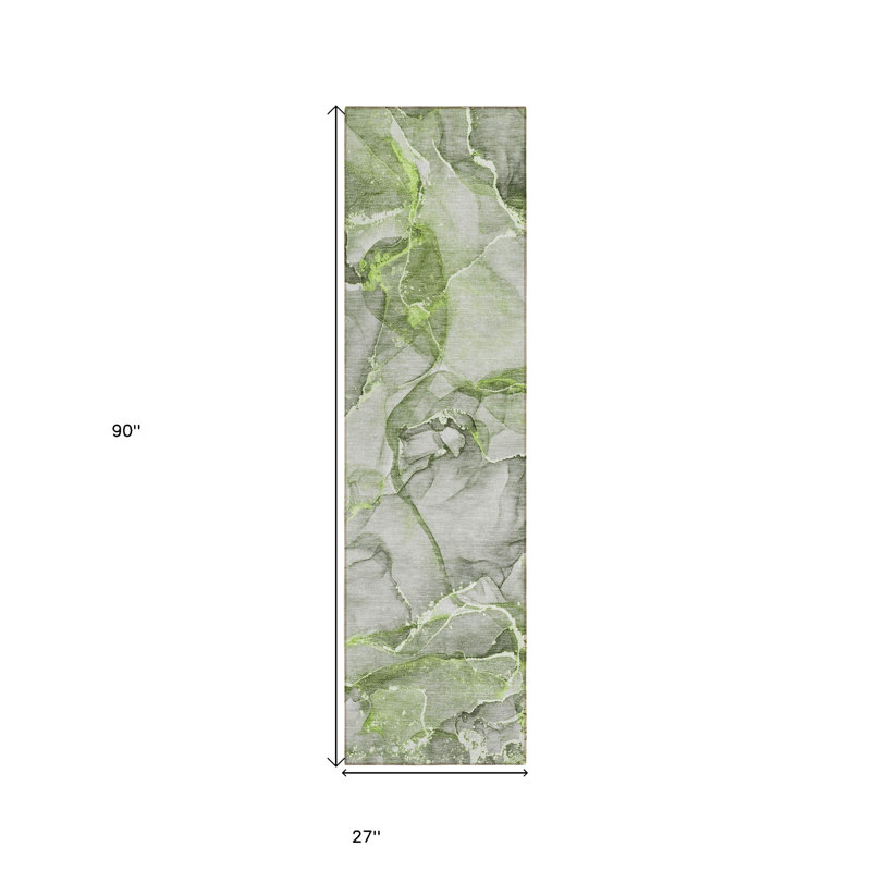 Tapis de couloir d'extérieur 8 po