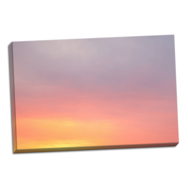 « crépuscule sky ii », reproduction de photo sur toile tendue