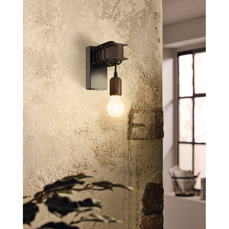 Dugan Steel Armed Sconce