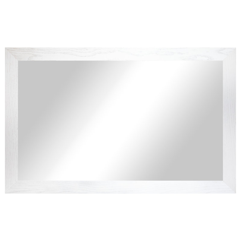 Miroir Ebark Designs Ebark, Blanc, 54 po x 33 po