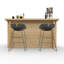 175cm Solid Wood Bar