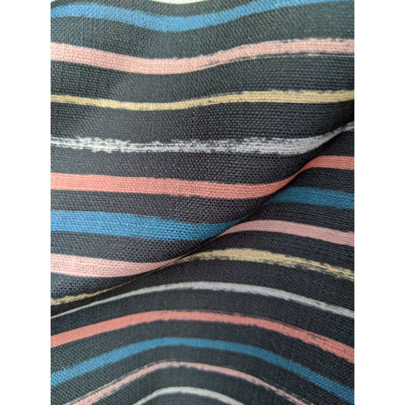 Tissu tropiques, Gris / bleu