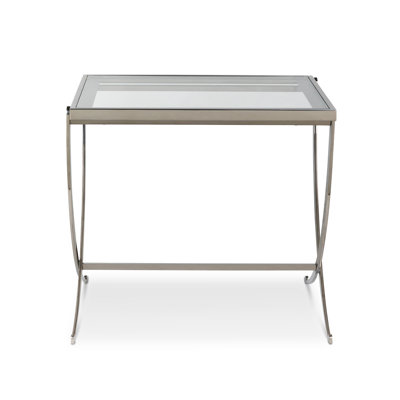 Glass End Table