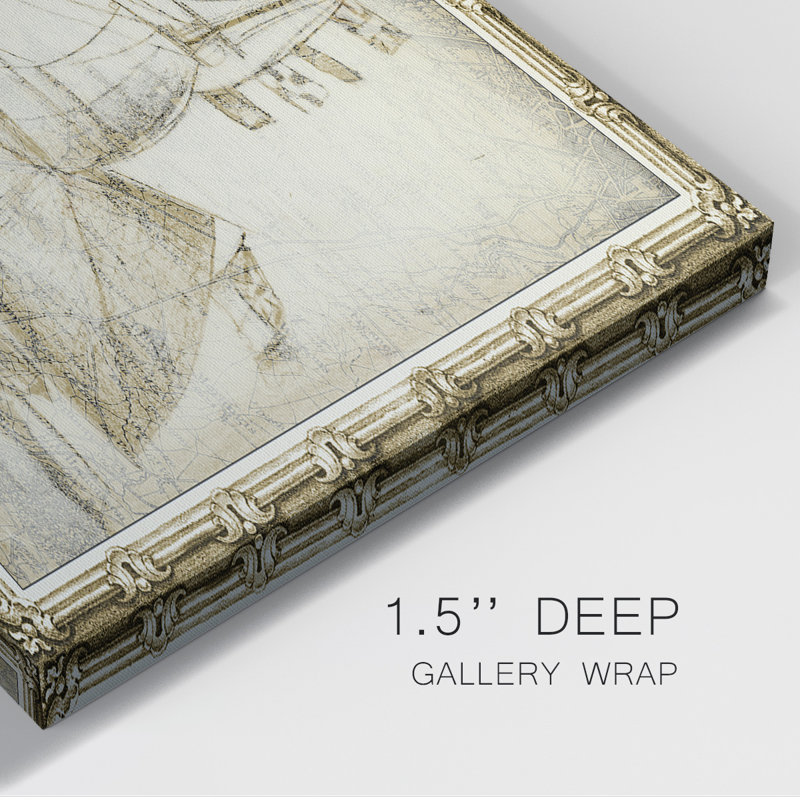 Ghost Ship II - impression sur toile tendue, L 18 po x H 12 po