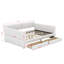 Grand lit plateforme tapissier avec port USB et 2 tiroirs-114344423