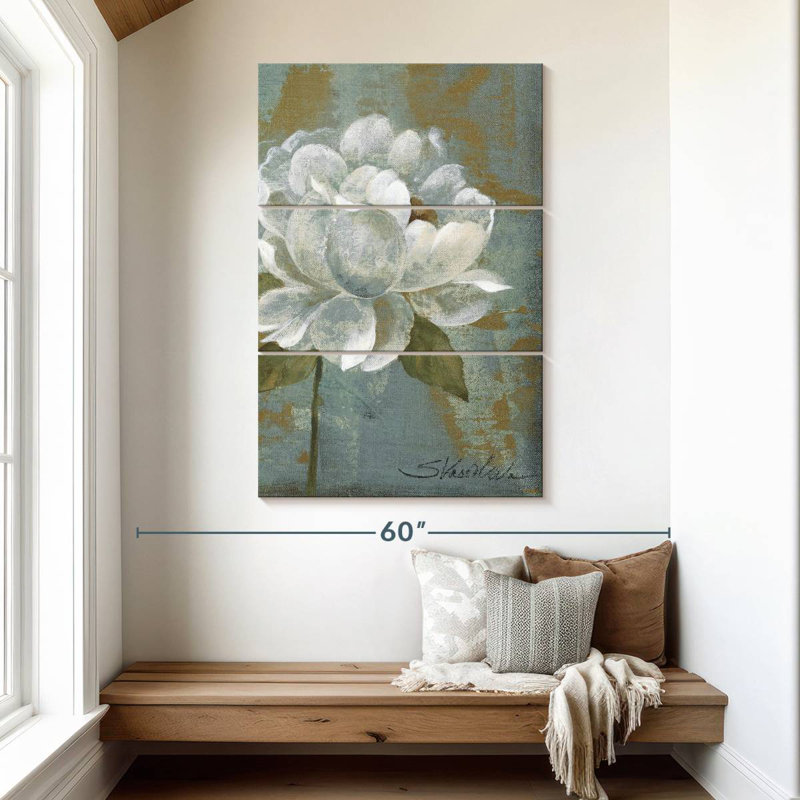 Harnek Peony Tile, 50" H x 32" W