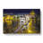 Chain Bridge In Budapest Hungary In Abstract - Wrapped Canvas Print-55316594