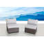 Chaise de patio entièrement assemblée avec coussins-1312728690