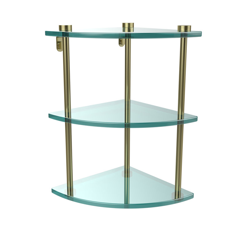 Gober 3 Piece Triangle Corner Shelf
