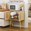 Buffet petite ferme en rotin avec rangement